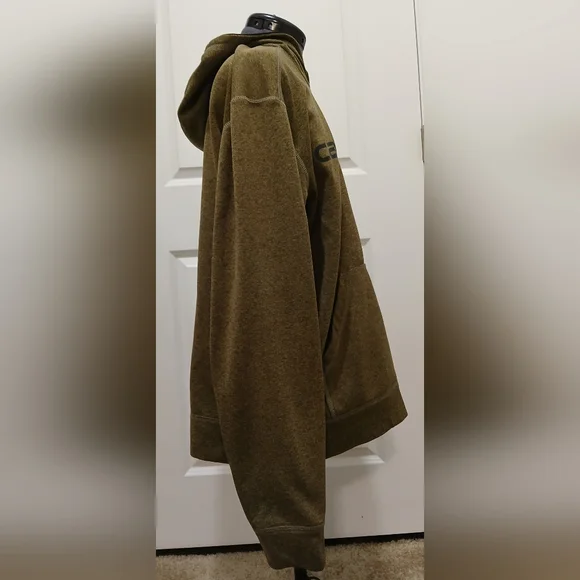 Men's‎ Carhartt Olive Green Hoodie - Picture 5 of 12